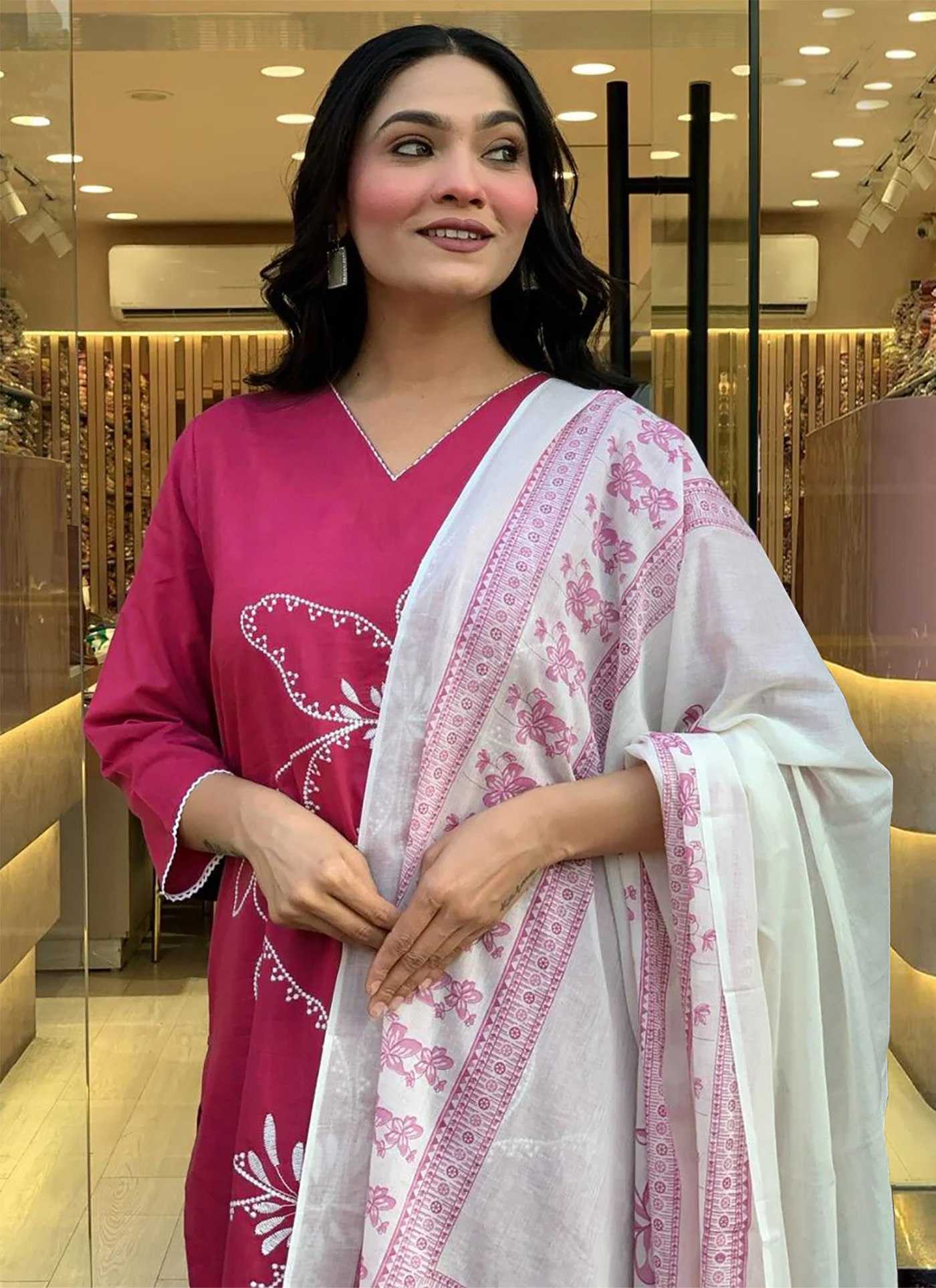 Silk Embroidered Suits Salwar Suit